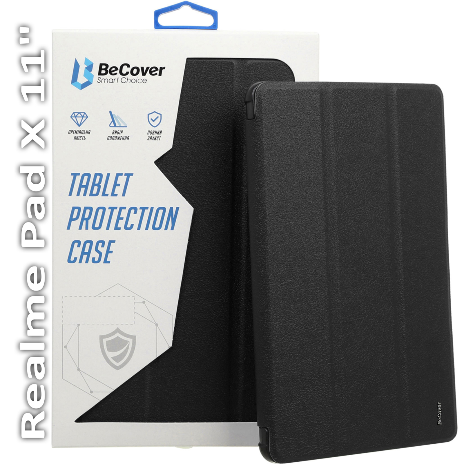 Чохол до планшета BeCover Smart Case Realme Pad X 11" Black (709603)