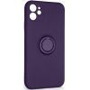 Чехол для мобильного телефона Armorstandart Icon Ring Apple iPhone 11 Dark Purple (ARM68646)