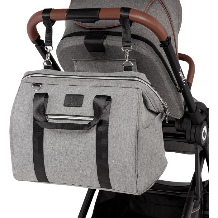 Сумка для мамы Lionelo Ida Grey Concrete (LO-IDA GREY CONCRETE) изображение 11