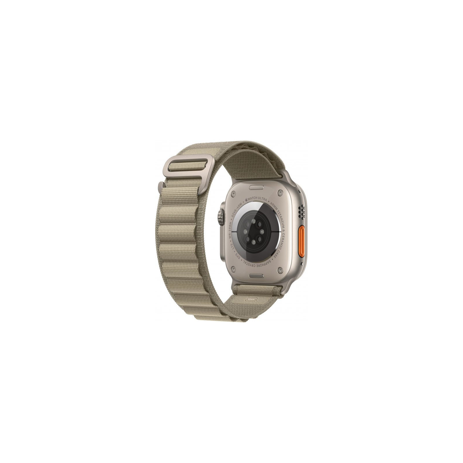 Смарт-годинник Apple Watch Ultra 2 GPS + Cellular, 49mm Titanium Case with Olive Alpine Loop - Medium (MREY3UL/A) зображення 3