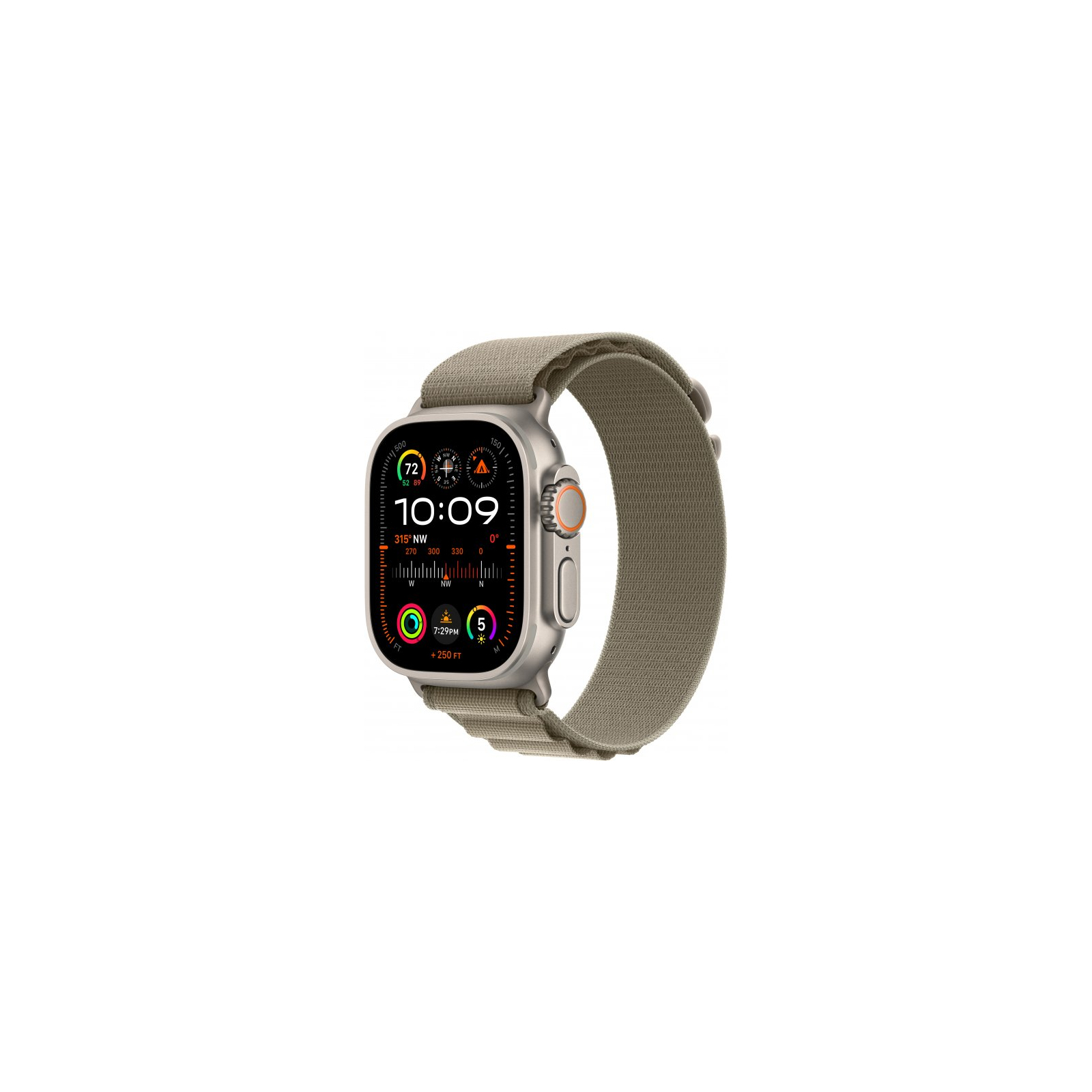 Смарт-годинник Apple Watch Ultra 2 GPS + Cellular, 49mm Titanium Case with Blue Alpine Loop - Medium (MREP3UL/A)