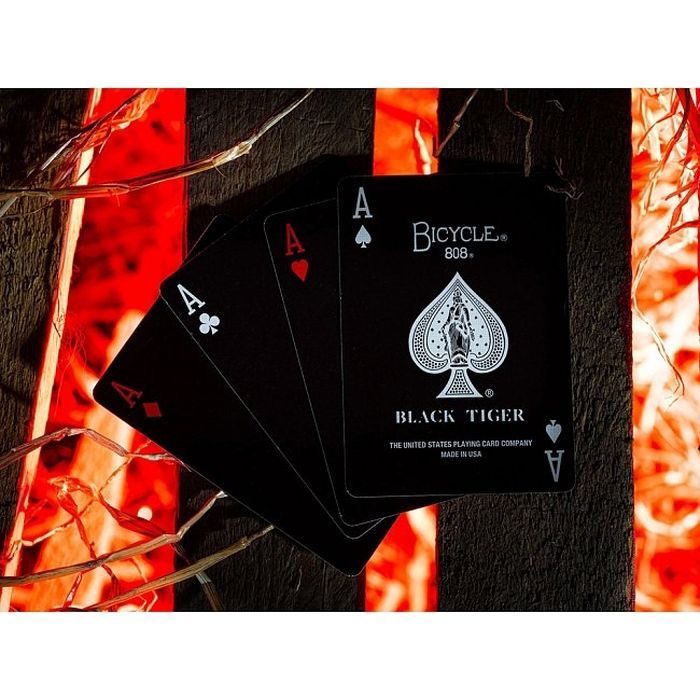 Карты игральные Bicycle Black Tiger Revival edition (ВР_КИББТ) изображение 5