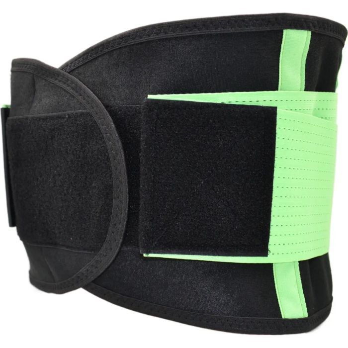 Пояс компрессионный MadMax MFA-277 Slimming and Support Belt black/turquoise M (MFA-277-TRQ_M) изображение 2