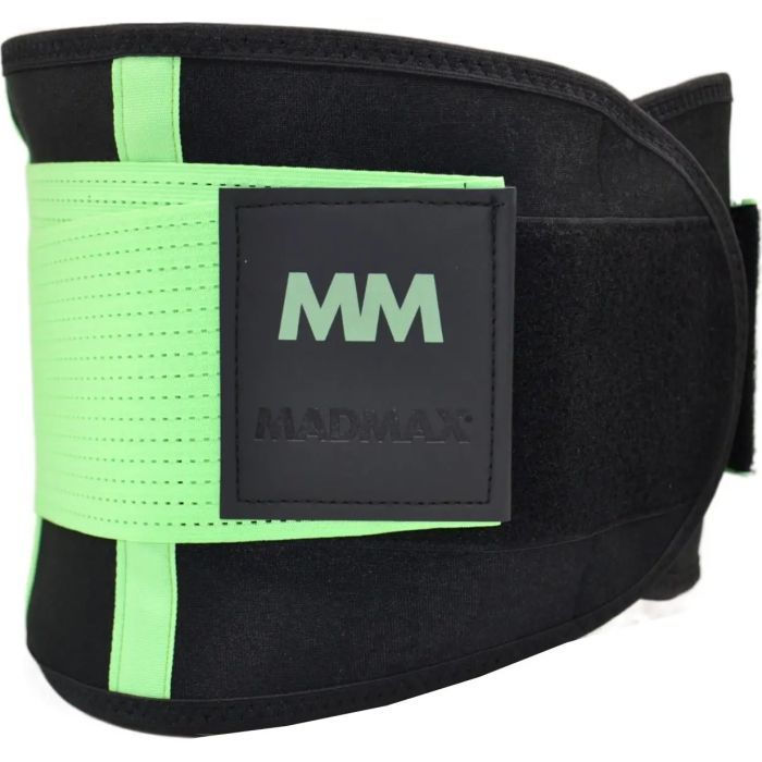 Пояс компрессионный MadMax MFA-277 Slimming and Support Belt black/turquoise M (MFA-277-TRQ_M) изображение 4