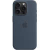 Чохол до мобільного телефона Apple iPhone 15 Pro Silicone Case with MagSafe Storm Blue (MT1D3ZM/A) зображення 4