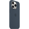 Чохол до мобільного телефона Apple iPhone 15 Pro Silicone Case with MagSafe Storm Blue (MT1D3ZM/A) зображення 5