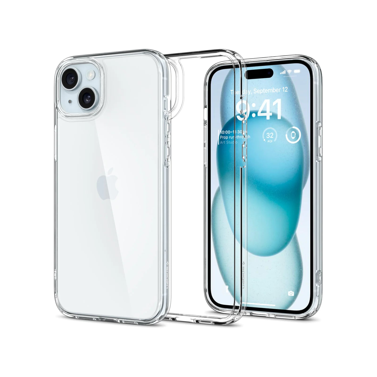 Чохол до мобільного телефона Spigen Apple iPhone 15 Plus Ultra Hybrid Crystal Clear (ACS06653) зображення 2