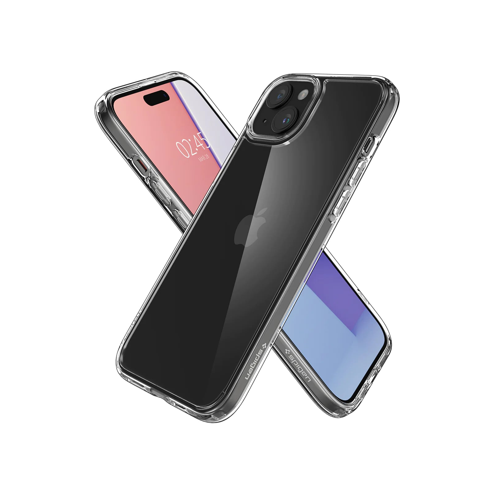 Чохол до мобільного телефона Spigen Apple iPhone 15 Plus Ultra Hybrid Crystal Clear (ACS06653) зображення 4