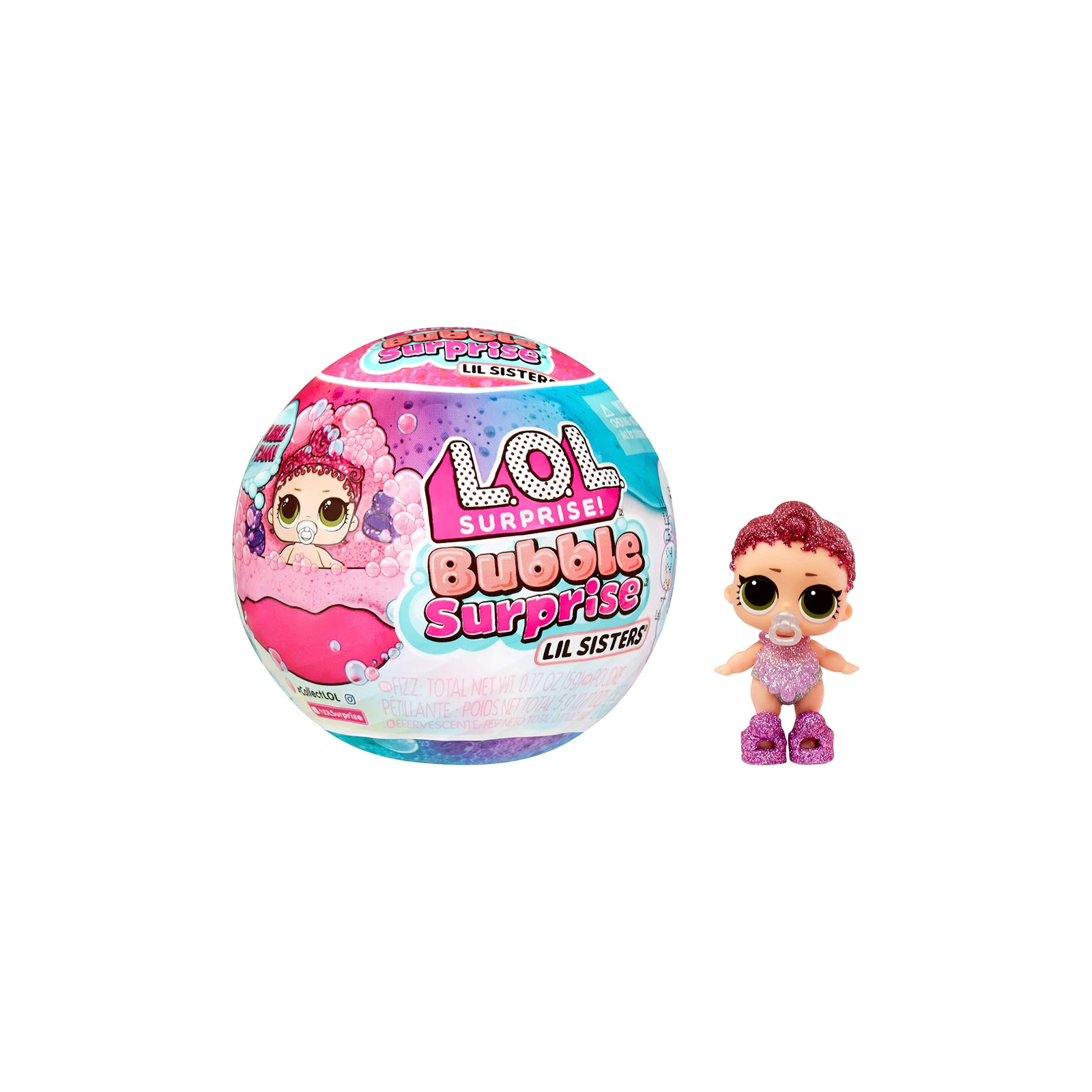 Кукла L.O.L. Surprise! серии Color Change Bubble Surprise S3 - Сестрички (119791)