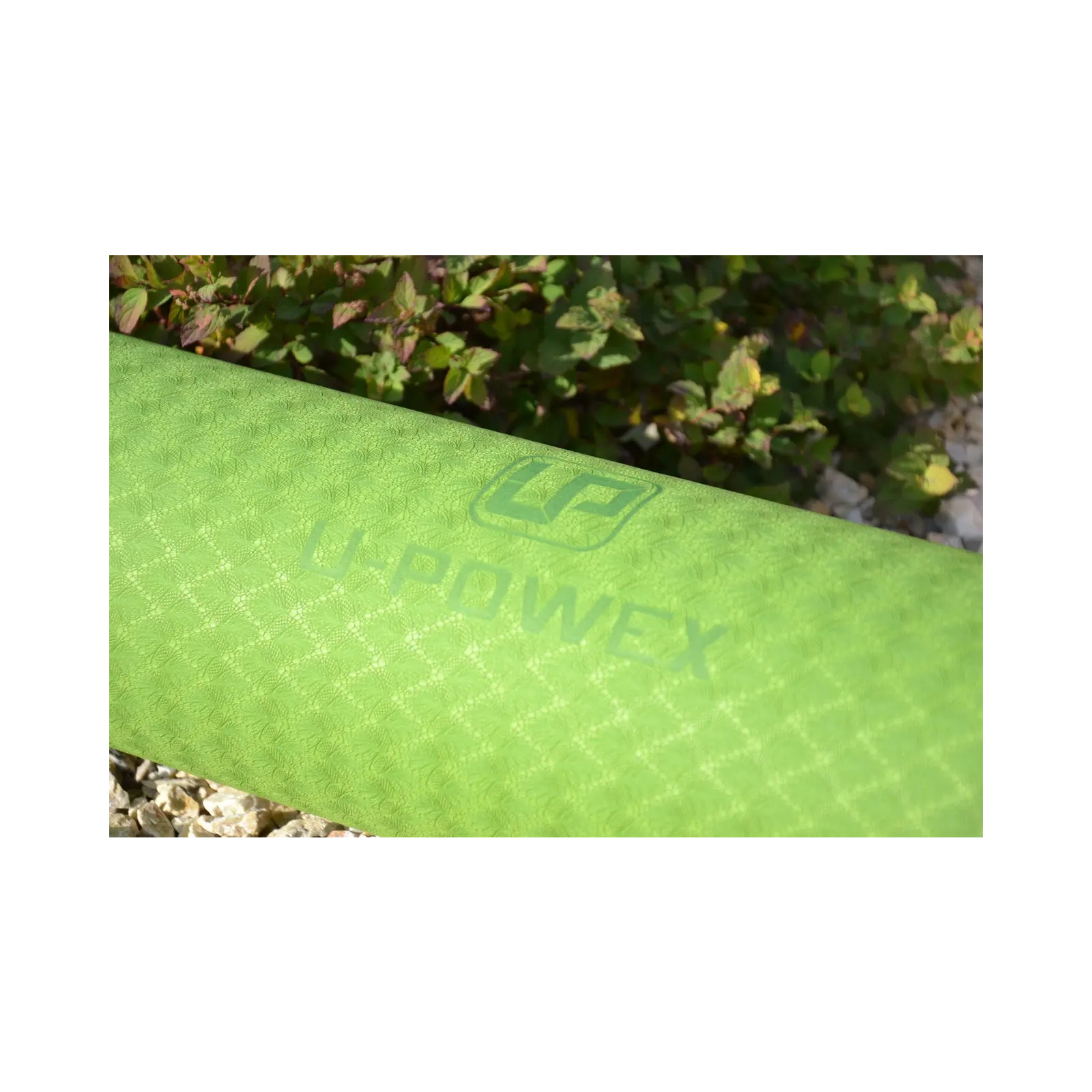 Коврик для йоги U-Powex Yoga mat Green/Black 183х61х0.6 (UP_1000_TPE_Gr/Black) изображение 10