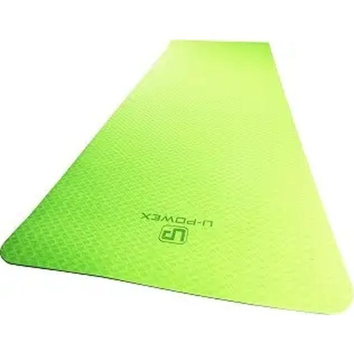 Коврик для йоги U-Powex Yoga mat Orange/Blue 183х61х0.6 (UP_1000_TPE_Or/Blue) изображение 3