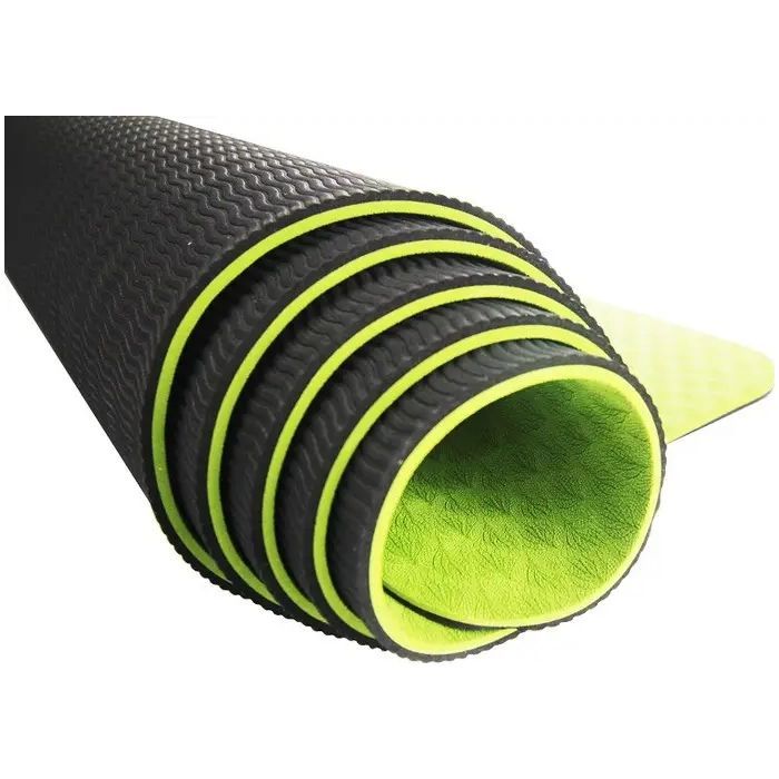Коврик для йоги U-Powex Yoga mat Orange/Blue 183х61х0.6 (UP_1000_TPE_Or/Blue) изображение 4