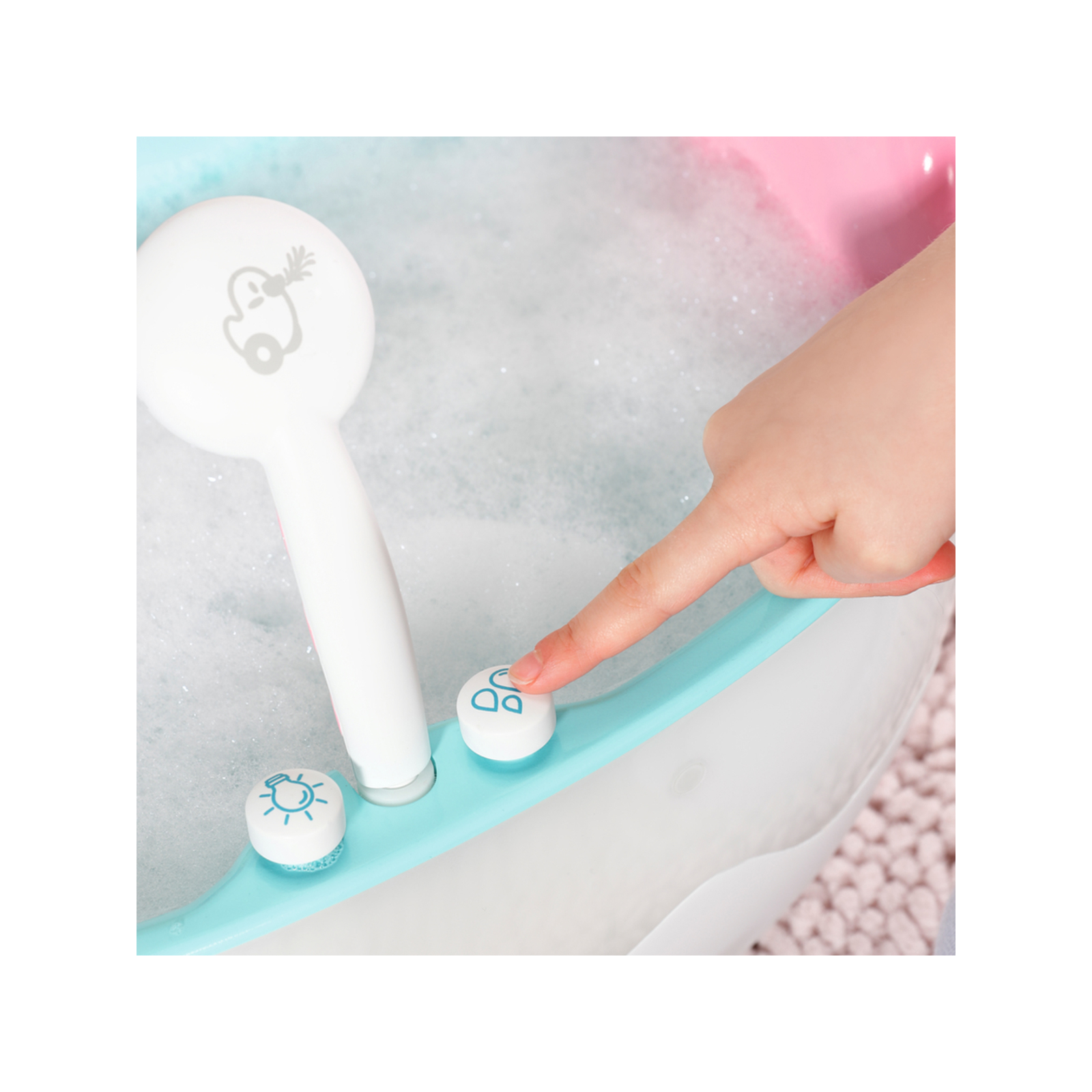 Аксессуар к кукле Zapf Автоматическая ванночка для куклы Baby Born Легкое купание (835784) изображение 3