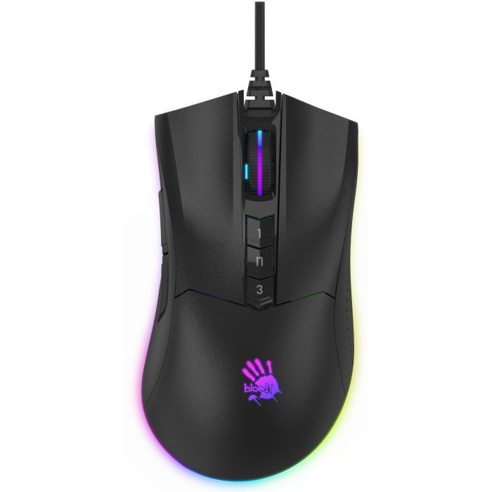 Мышка A4Tech Bloody P90s RGB Activated USB Black (Bloody P90s Stone Black) изображение 3