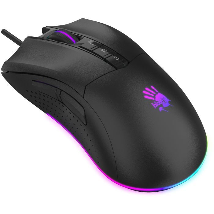 Мышка A4Tech Bloody P90s RGB Activated USB Black (Bloody P90s Stone Black) изображение 5