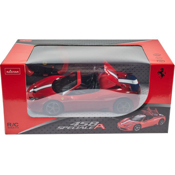 Радиоуправляемая игрушка Rastar Ferrari 458 Speciale A 1:14 красный (74560 red) изображение 11