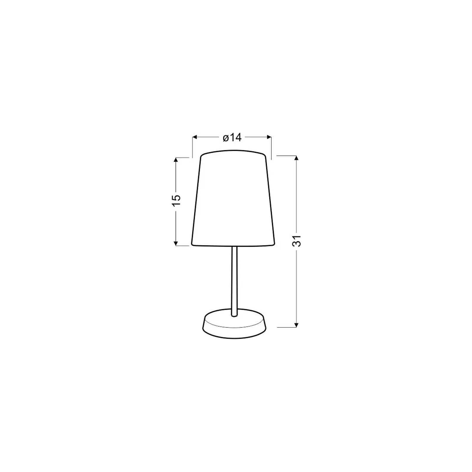 Настільна лампа Candellux 41-98279 GALA (41-98279) зображення 2