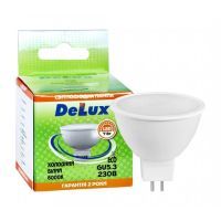 Лампочка Delux JCDR 7Вт 6000K 220В GU5.3 (90006129) изображение 2