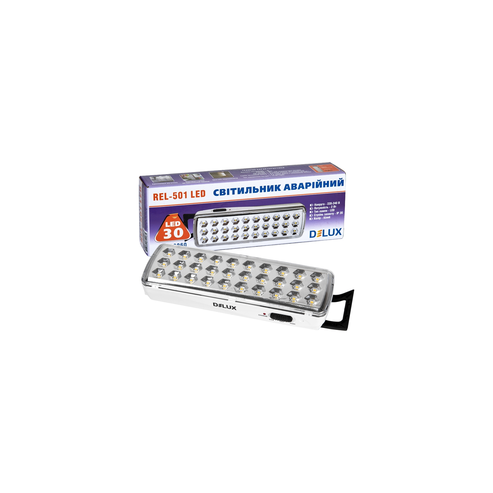Светильник Delux REL-501 30 LED 2W (90016960)