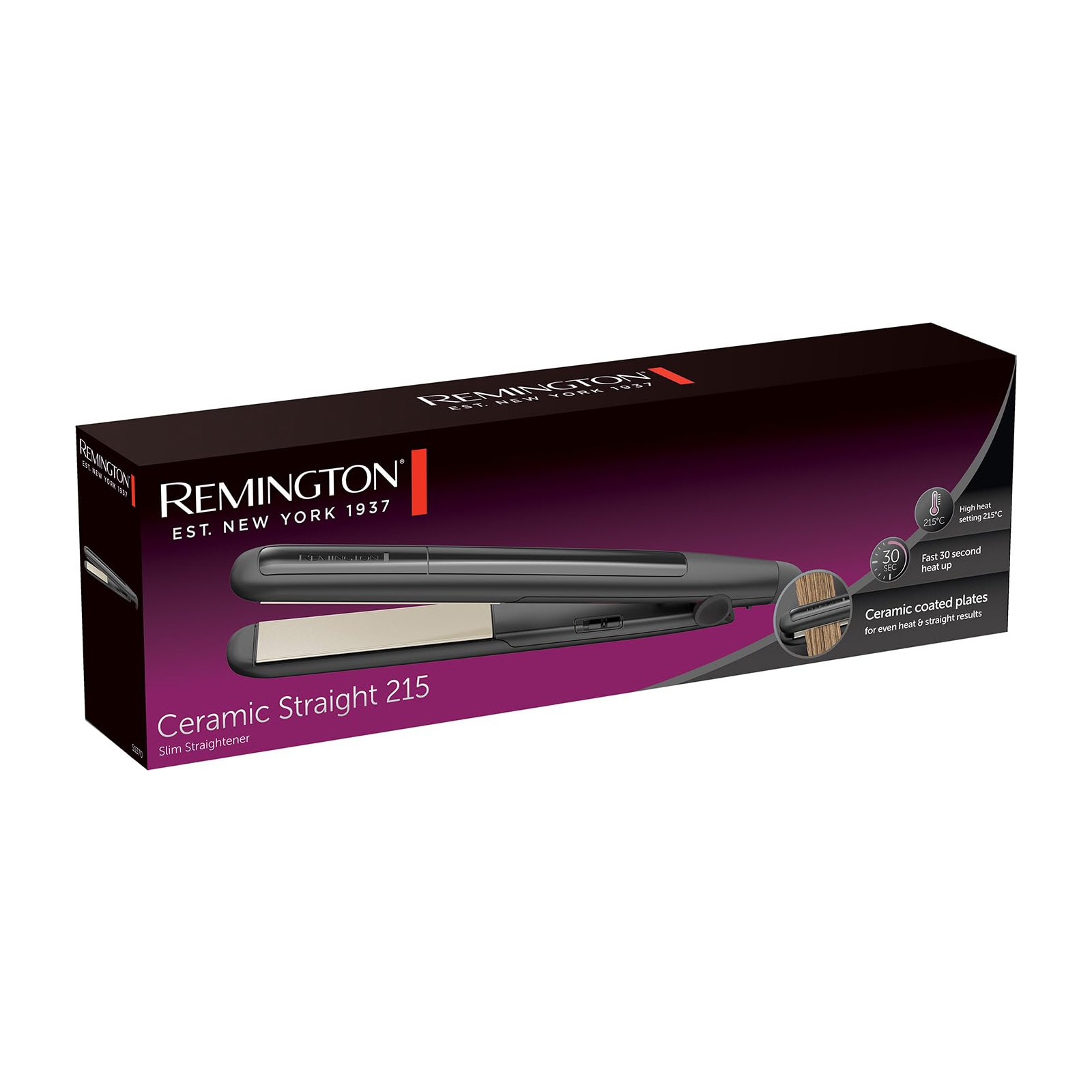 Вирівнювач для волосся Remington S1370 зображення 2