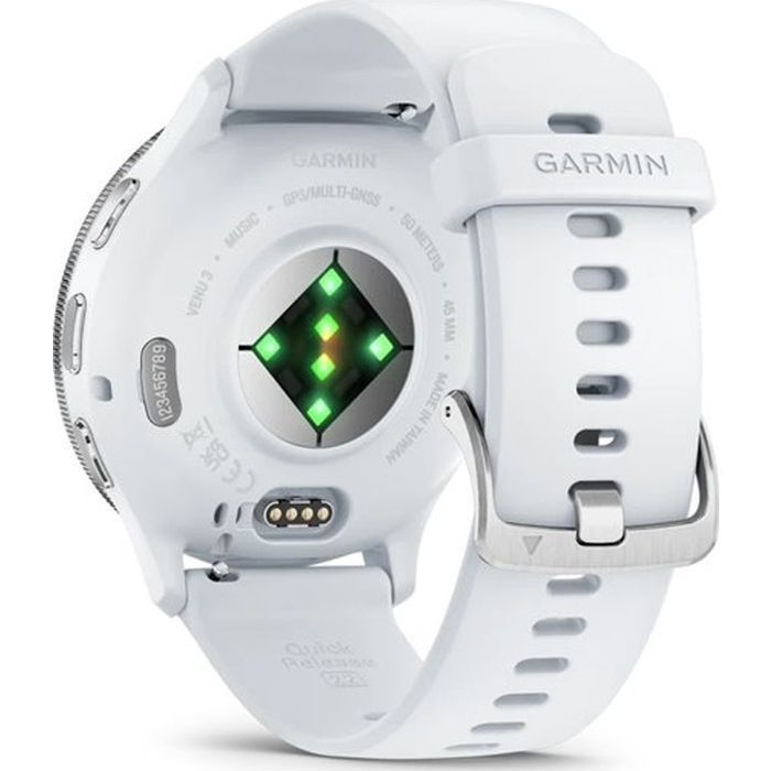 Смарт-годинник Garmin Venu 3, Whitestone + Passivated, GPS (010-02784-00) зображення 6