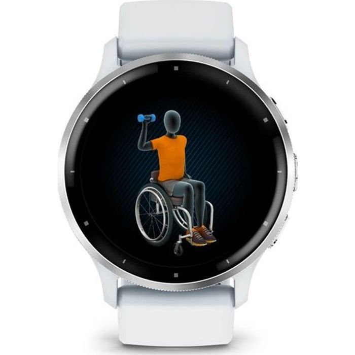 Смарт-годинник Garmin Venu 3, Whitestone + Passivated, GPS (010-02784-00) зображення 8