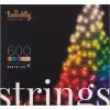 Гірлянда Twinkly Smart LED Strings RGBW 600, Gen II, IP44, довжина 48м, чорний (TWS600SPP-BEU)