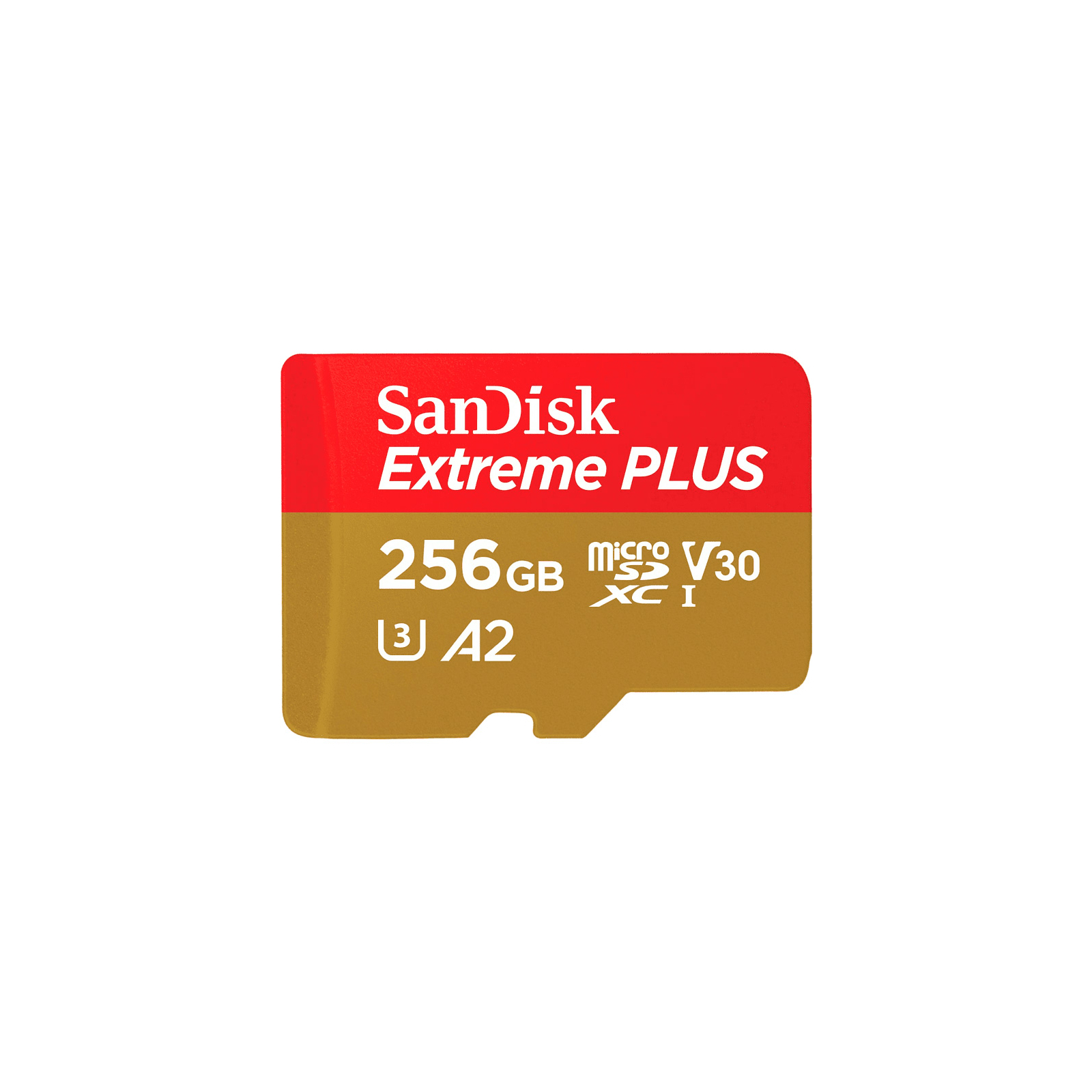 Карта памяти SanDisk 256GB microSD class 10 V30 Extreme PLUS (SDSQXBD-256G-GN6MA) изображение 2