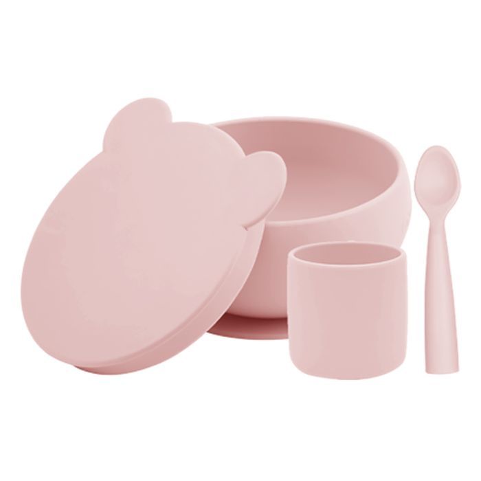 Набір дитячого посуду MinikOiOi BLW Set I - Mineral Blue (101070056)