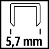 Скоби для будівельного степлера Einhell 5.7х13мм, 3000шт. (4137850) зображення 2