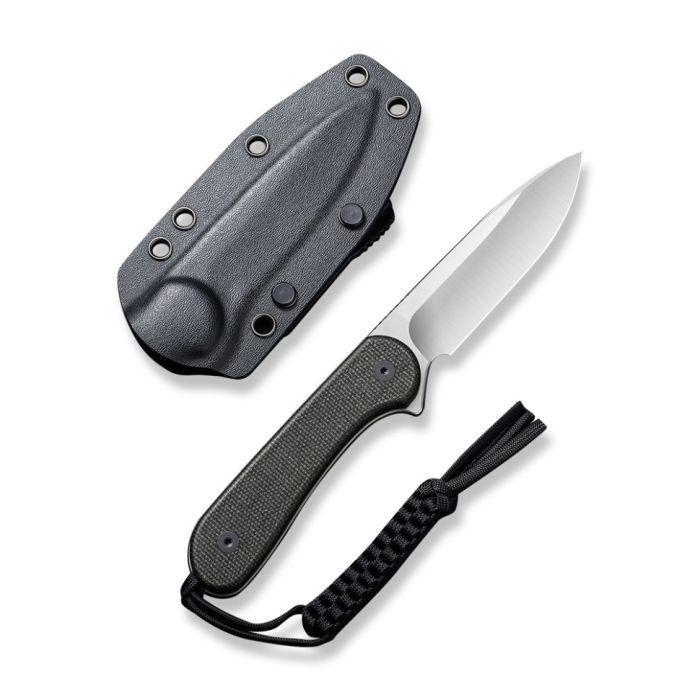 Ніж Civivi Fixed Blade Elementum Satin Blade Micarta (C2105B) зображення 2