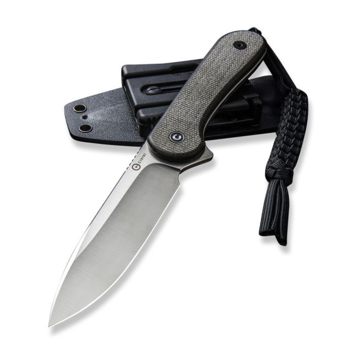 Ніж Civivi Fixed Blade Elementum Satin Blade Micarta (C2105B) зображення 5