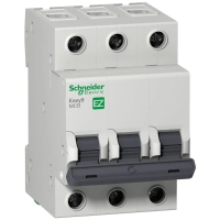 Фото - Автоматический выключатель Schneider Автоматичний вимикач  Electric Easy9 3P 50A C  EZ9F343 (EZ9F34350)