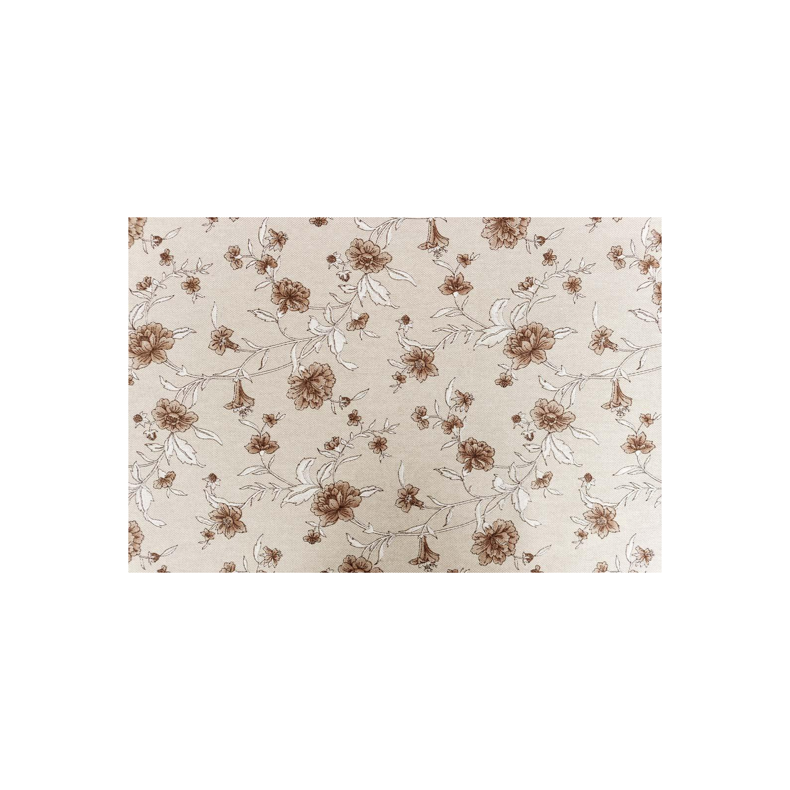 Скатертина Прованс Квіти коричневий Господиня 120х136 см (4823093450882) зображення 3