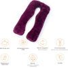 Подушка MirSon для вагітних і відпочинку Velvet Line №8023 U-подібна Primula (2200006178552) зображення 12