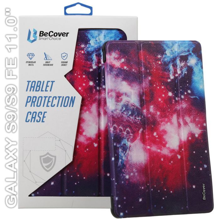 Чехол для планшета BeCover Smart Case Samsung Tab S9 (SM-X710/SM-X716)/S9 FE (SM-X510/SM-X516B) 11.0" Dark Green (710410)