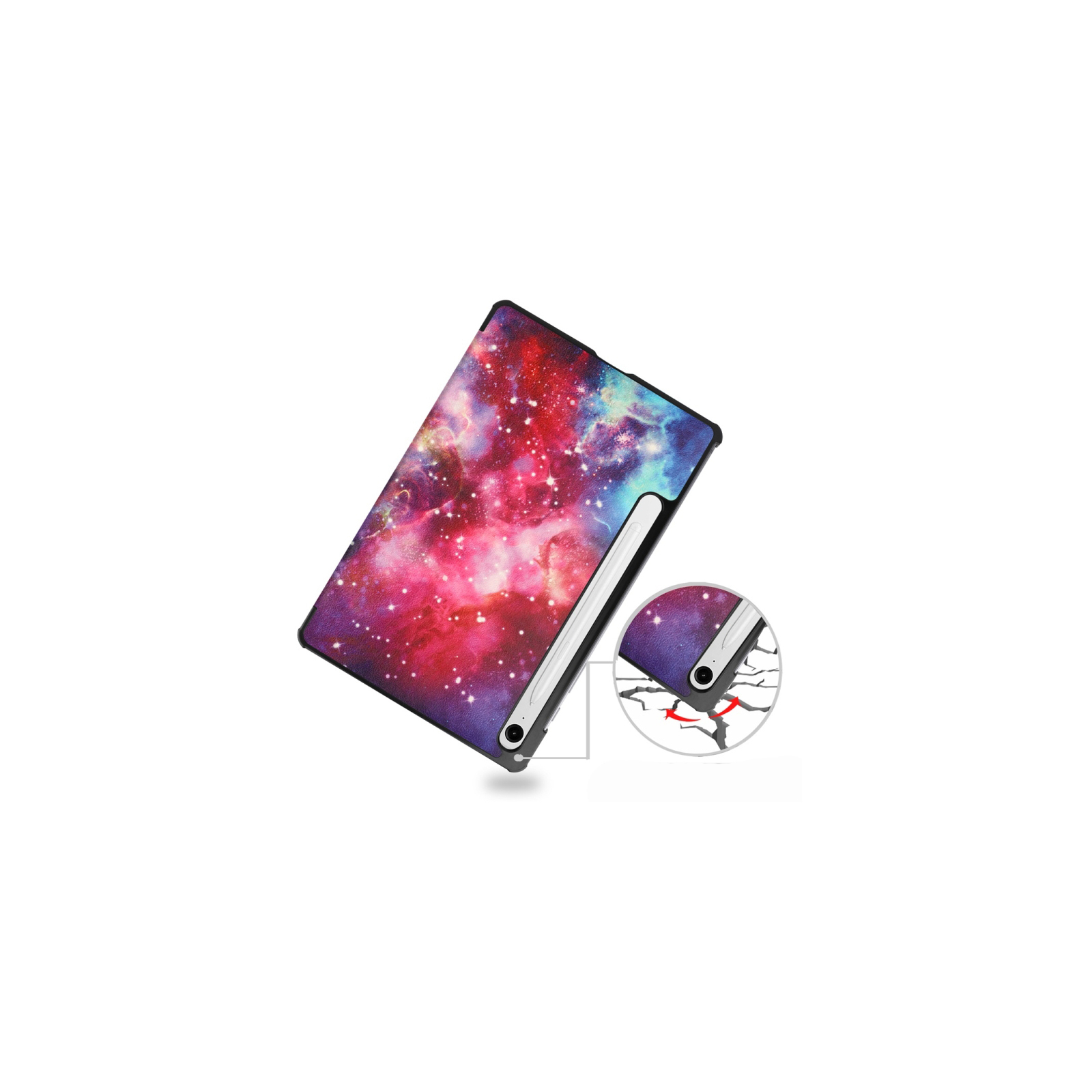 Чехол для планшета BeCover Smart Case Samsung Tab S9 (SM-X710/SM-X716)/S9 FE (SM-X510/SM-X516B) 11.0" Paris (710420) изображение 6