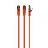 Патч-корд 0.5м S/FTP Cat 6A CU LSZH orange Cablexpert (PP6A-LSZHCU-O-0.5M)