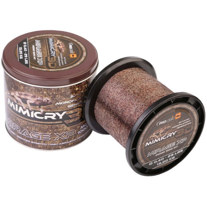 Леска Prologic Mimicry Mirage XP 1000m Camo 0.35mm 21lb/9.8kg (1846.05.48)
