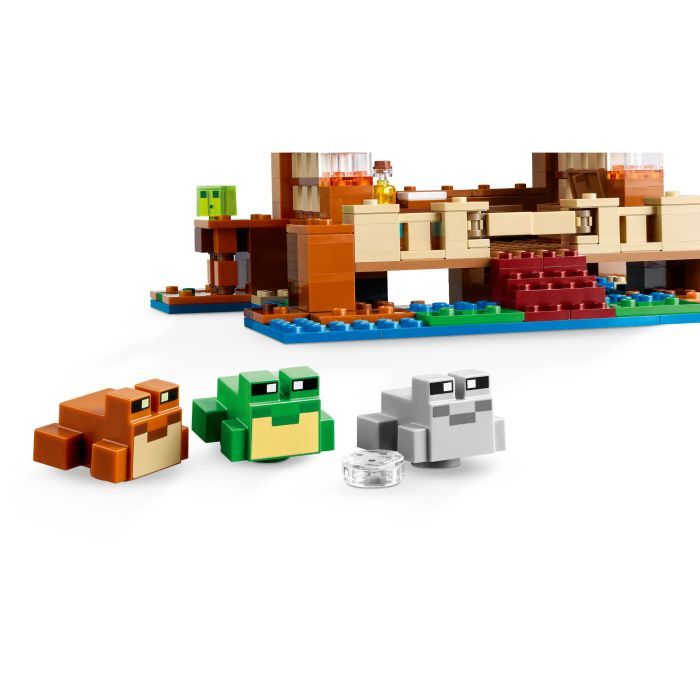 Конструктор LEGO Minecraft Дом в форме лягушки 400 деталей (21256) изображение 8