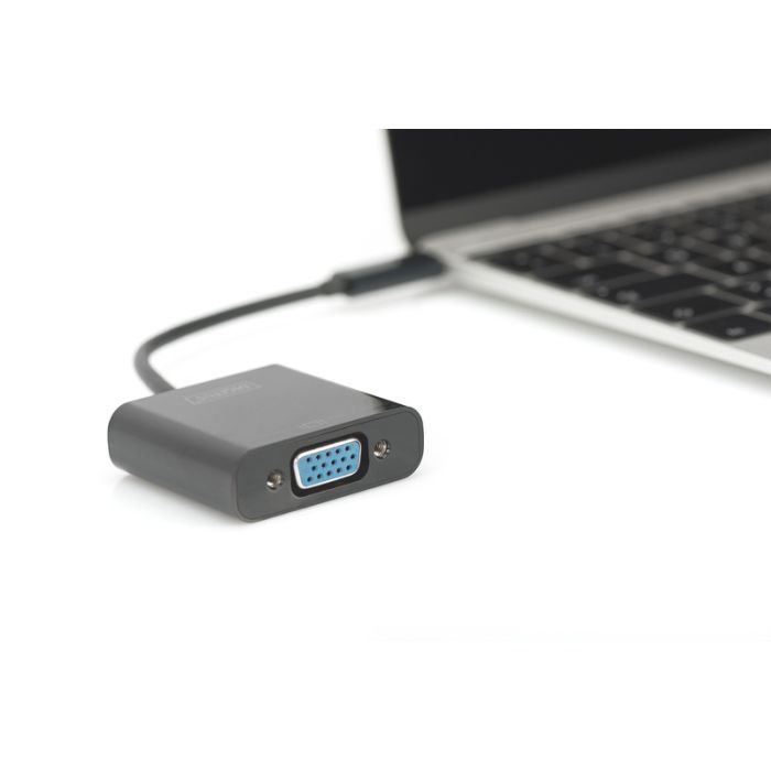 Переходник USB-C to VGA Full HD Digitus (DA-70853) изображение 2