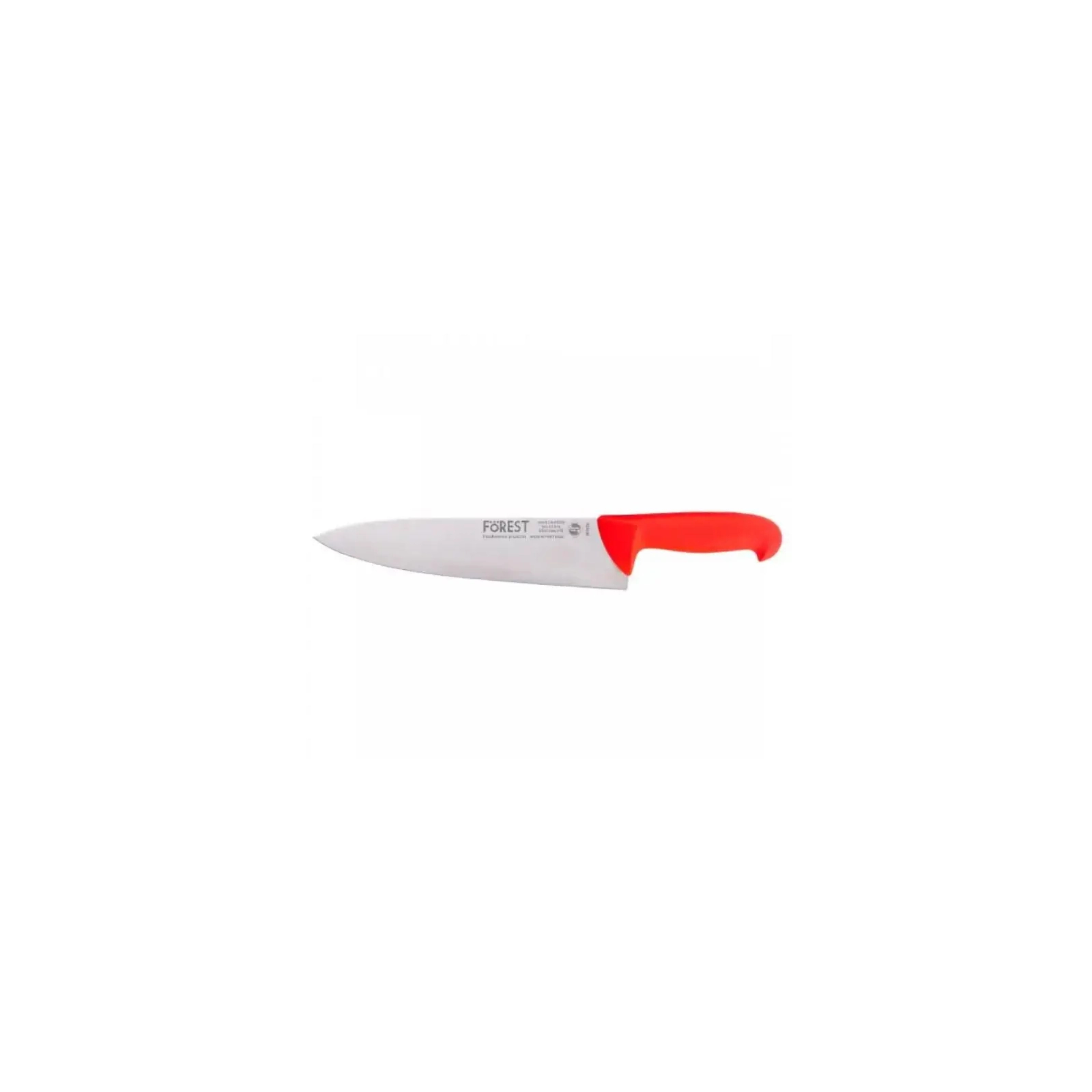 Кухонный нож FoREST кухарський напівгнучкий 250 мм Червоний (367425)