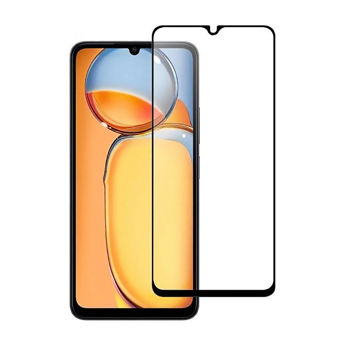 Стекло защитное BeCover Xiaomi Redmi 13C / Poco C65 Black (710491) изображение 2