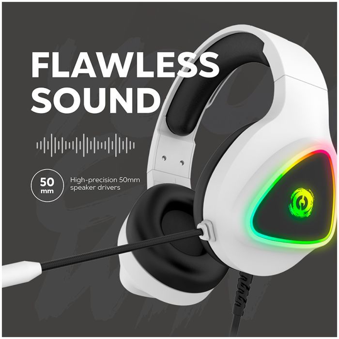 Наушники Canyon GH-6 Shadder Gaming 3.5 мм RGB Black (CND-SGHS6B) изображение 10
