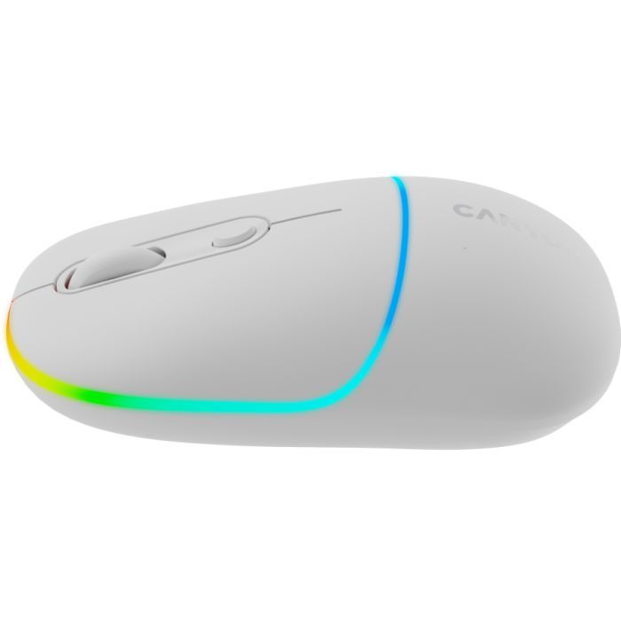 Мышка Canyon MW-22 Dual Band RGB Wireless Pearl Rose (CNS-CMSW22PR) изображение 4