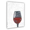 Картина по номерам Santi Дівчина та вино 40*50 см алмазна мозаїка (954679) зображення 2