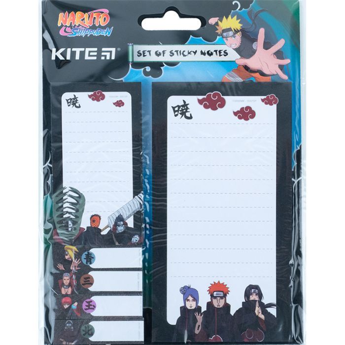Бумага для заметок Kite с клейким слоем Naruto (NR23-299-2) изображение 2