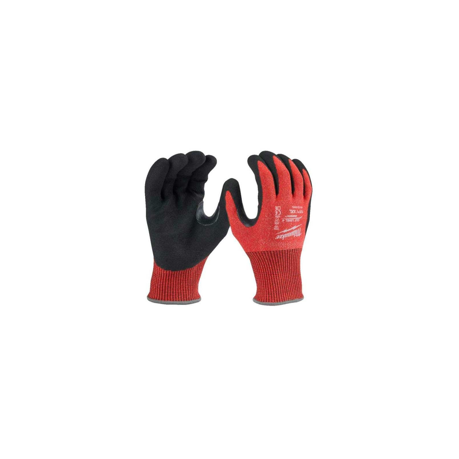 Захисні рукавиці Milwaukee з опором порізам 4, размер XXL/11 (4932479915)