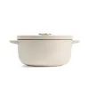Каструля KitchenAid чавунна з кришкою 3,3 л Мигдалевий крем (CC006056-001) зображення 2