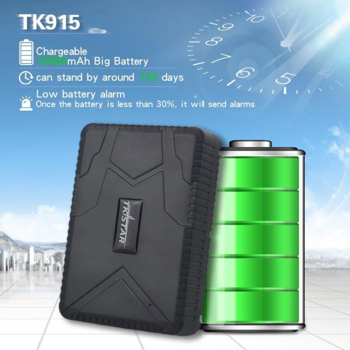 GPS трекер Voltronic TK-STAR TK-915 з магнітом 5 кг і акб 10000Ah на 120 діб Q50 (TK-915) изображение 8